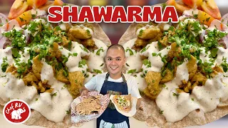 ANOTHER HOLIDAY HANDAAN IDEA! Easy Shawarma + Homemade Pita Bread!