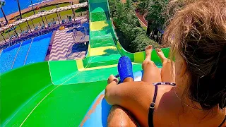 The Wave Water Slide Ride at Club Mega Saray