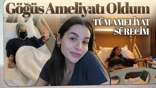 Göğüs Ameliyatı Oldum | Tüm Ameliyat Sürecim 💉