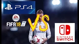 [Comparison] Fifa 18 - Nintendo Switch vs Sony Ps4