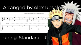 Naruto Shippuden OP 6 - Sign - Fingerstyle Guitar TAB