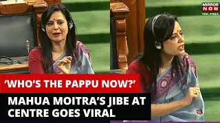 Mahua Moitra Spews Fire in Parliament, Attacks PM Modi's Government | Watch