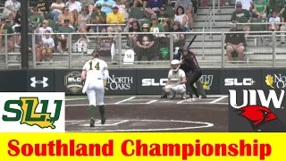 Incarnate Word vs Southeastern Louisiana Softball Game Highlights, 2024 Southland Championship