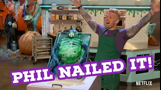 Nailed It! Season 7 on Netflix | P’s Awkward Alien Cake Reveal! | M&P Presentations LLC