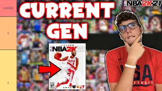 RANKING THE BEST PLAYERS IN NBA 2K21 MyTEAM ON CURRENT GEN! (Tier List)