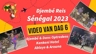 Video Djembé & Dans Optreden Kenkenie Hotel #djembébandzamana, djembéreis2023, #patrickngambi