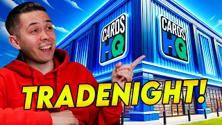 I Went to Tradenight At The BIGGEST Card Shop EVER 👀