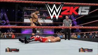 WWE 2K15 - Shawn Michaels vs. Batista: Armageddon | PS4 Gameplay