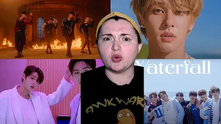 REACTING TO YOUNITE, AB6IX, HELLO GLOOM & NINE to SIX MVs | REACTION