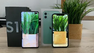 Iphone 11 vs Samsung Galaxy S10+ ¡COMPARATIVA A MUERTE!