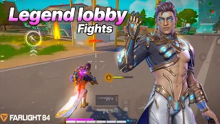 INTENSE LEGEND LOBBY FIGHTS 🔥 | FARLIGHT 84 GAMEPLAY TRIO | FARLIGHT 84 NEW UPDATE |