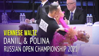 Viennese Waltz = Daniil Smirnov & Polina Kondrashina = 2021 Russian Open Championship Youth Ballroom