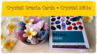 Crystal Oracle Cards + Crystal Bible by JUDY HALL. Кристальные карты + Кристальная Библия.