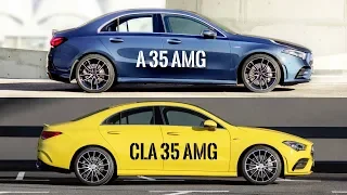 2020 Mercedes-AMG CLA 35 vs Mercedes-AMG A 35 Sedan