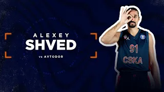 Alexey Shved Plays His Best Game For CSKA - 32 PTS, 8 AST, 6 REB vs Avtodor