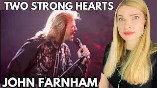 Vocal Coach/Musician Reacts: John Farnham ‘Two Strong Hearts’ Live 1990 Chain Reaction Concert!