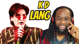 K D LANG Constant Craving music Reaction - She surprised me with this one! First time hearing
