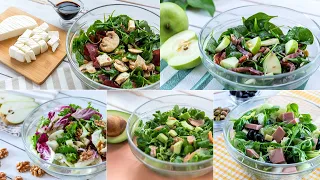 5 QUICK AND EASY SALAD IDEAS - Lots of Recipes for Light and Tasty Single Dishes