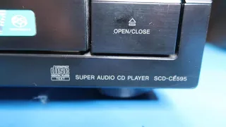 Discovering a Sony SCD-CE595 Super Audio CD Player