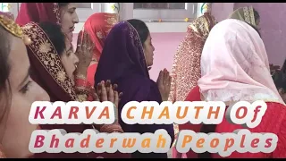 #Bhaderwahi Karva Chauth from Jammu region of #Bhaderwah peoples