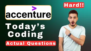 27th Feb | Accenture coding questions | Accenture Assessment test 2024