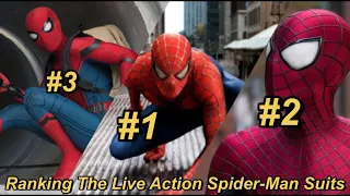 All Live Action Spider-Man Suits Ranked (Worst to Best) - The Webbed Warrior #SpiderManDay