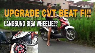 UPGRADE SPEK CVT BEAT FI TARIKANNYA MAKIN ENTENG!!