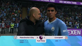 NEW EA SPORTS FC 24 | Man City  VS Liverpool FC - Premier League 23/24 | Full Match | PS5™ [4K60]