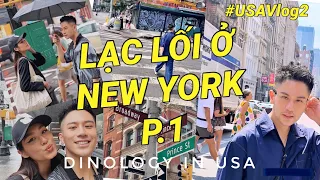 #USAVlog: MÌNH ĐÃ ĐẶT CHÂN ĐẾN NEW YORK RỒI 😍  🇺🇸 // Dinology