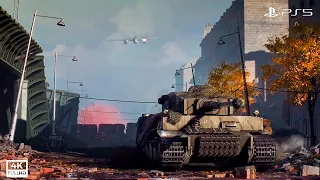 LAST TIGER Tank Mission  [4K 60FPS HDR] Battlefield PS5 Gameplay