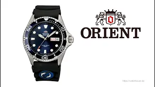 Orient Taucheruhr mit Automatik Uhrwerk FAA02008D9 dunkelblau