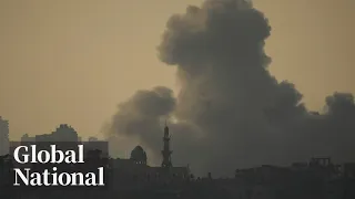 Global National: Oct. 23, 2023 | Civilians in Gaza suffer as Israel ramps up strikes