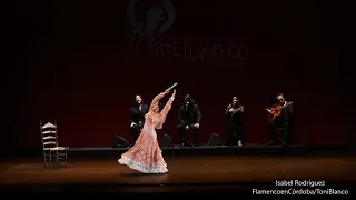 "ISABEL RODRÍGUEZ GUAJIRA CON ABANICO" (Final Concurso Nacional de Flamenco de Córdoba)