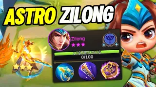 ASTRO ZILONG + GREAT DRAGON SPEAR | MAGIC CHESS MOBILE LEGENDS