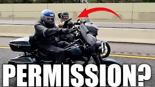 THEY REALLY ASKED FOR PERMISSION TO PASS! (SHOULD YOU?)