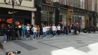 Queen/Freddie Mercury Flashmob Budapest