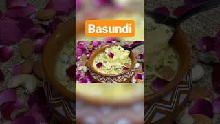 Basundi recipe in hindi | Indian sweet recipe | #cooking #recipes #youtubeshorts #sweet #basundi
