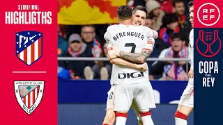 Resumen | Copa del Rey | At. Madrid 0-1 Athletic Club | Semifinal (ida)