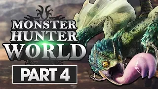 Monster Hunter World Walkthrough Part 4: Pukei-Pukei