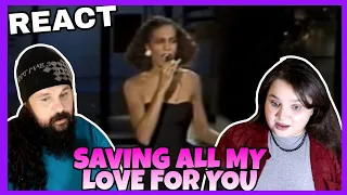 VOCAL COACHES REACT: WHITNEY HOUSTON - SAVING ALL MY LOVE FOR YOU