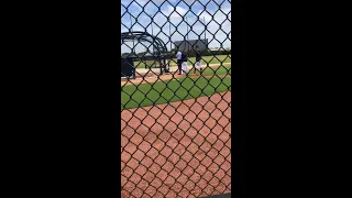 This dude was banging a trash can during Astros BP. Legend.