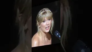 Taylor Swift performing at the Time 100 Gala