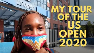 My Tour of the Fanless US Open 2020 | Venus Williams