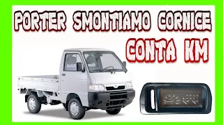 Guida dettagliata: Smontaggio cornice e strumentazione del Piaggio Porter (Tutorial Facile)