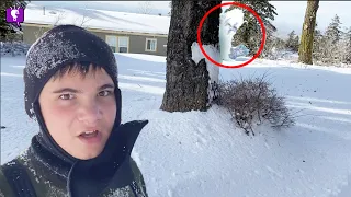 Mystery Yeti Snow Search with HobbyKidsTV