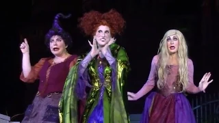 Hocus Pocus Sanderson Sisters first appearance / finale song at Walt Disney World