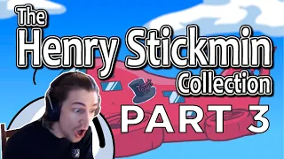 xQc Plays The Henry Stickmin Collection Part 3