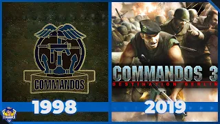 Commandos Trailer Evolution | All Trailers from Commandos Games