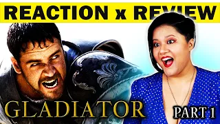 *Incredibly Motivational!* GLADIATOR (2000) First Time Watching REACTION! (Part 1)