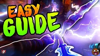 BEST LIGHTNING BOW UPGRADE GUIDE [EASY] Black Ops 3 Zombies Der Eisendrache Easter Egg Guide Full